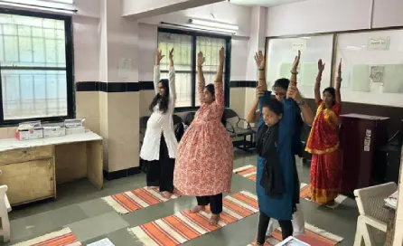 Prenatal Yoga Sessions at Dalvi Hospital